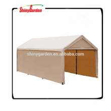 Shinygarden Amazon 10x20 ft Schwerlast Beige Domain Carport, Car Canopy Versatile Shelter mit Seitenwänden